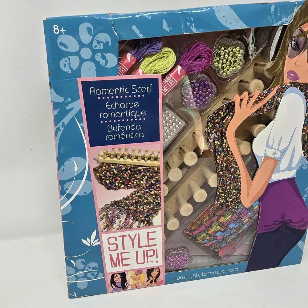 Style Me Up fashion romantic scarf kit 2009 art and craft